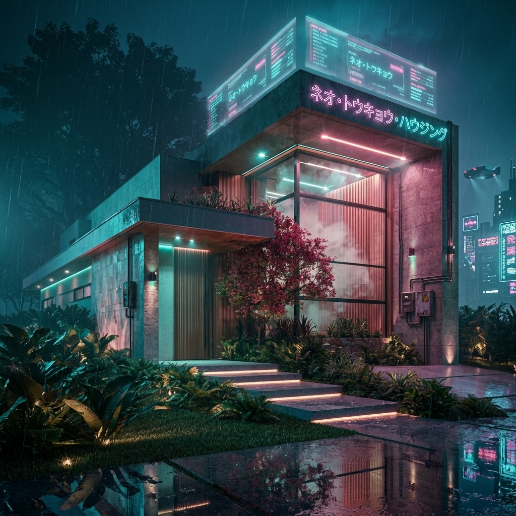 Dark Cyberpunk Atmosphere Ergebnis